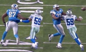 Cowboys Lions Pass Interference