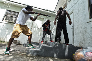 The Hood Streets On the sets: ace hood 'we