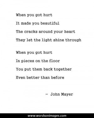 John mayer quotes...