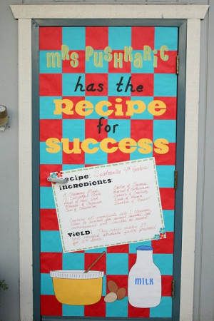 Red Ribbon Week Bulletin Board For PE » Recipe For Success Character ...
