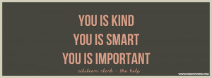 The Help You Is Kind You Is Smart Cover