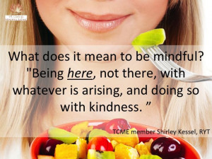 Mindfully eating. #mindfulness #quote #wisdom