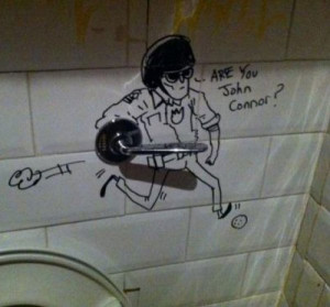 18 Beautiful Examples Of Bathroom Graffiti Art Going Through a ...