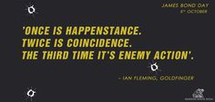 by ian fleming # bondday # quotes more bondday quotes pockets quotes ...