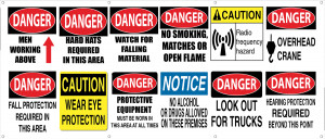 OSHA Safety Banner - Multi - WTO-OSB-M-N