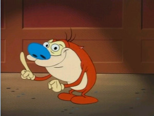 Stimpy from the original series.