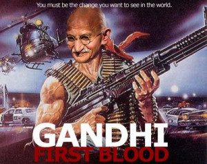 Thread: Professor Xavier and Magneto from X men reminds me of Gandhi ...