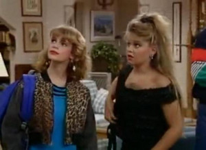 Yeah, that is some Kimmy Gibbler hair. Actually, a lot of her style ...