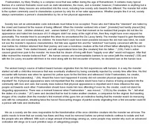 Duty vs responsibility frankenstein picture