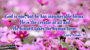 Guru Nanak Sayings about God,