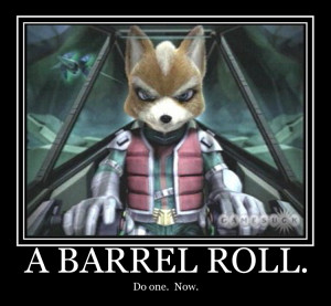 Do a barrel roll by KaynTheHybrid