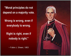 Sheen - moral principles