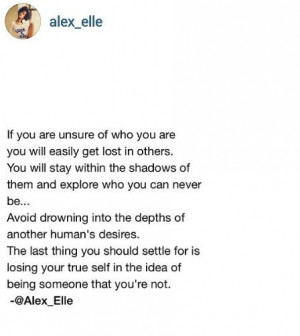 Alex Elle #quote #self