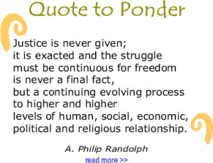 ... social economic political and religious relationship a philip randolph
