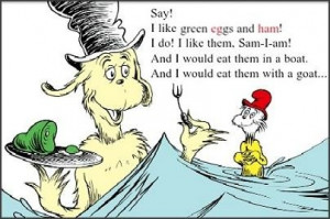 Perfect Picture Book Friday: Green Eggs and Ham + Happy Birthday ...
