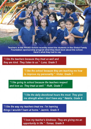 Student Quote Infographic