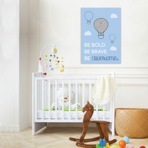 Transport Nursery, Hot Air Balloon Art, Nursery Quote Art, Gift for ...