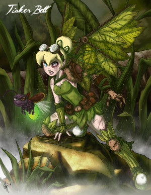 Twisted Fairies: Tinker Bell by jeftoon01