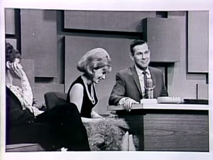 ... her first appearance on Johnny Carson's Tonight Show in February 1965