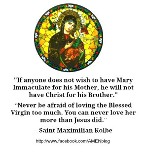 St. Maximilian Kolbe Quotes