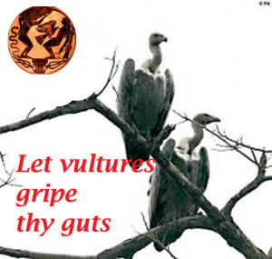 Let vultures gripe thy guts.” (Merry Wives of Windsor act 1, sc. 3 ...
