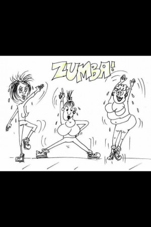 Funny Zumba Cartoons