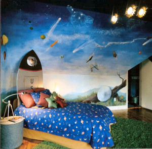 Boys Bedroom Theme Space