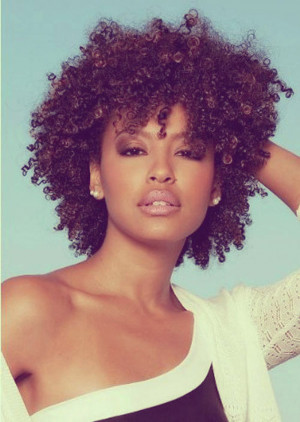 Trendy Short Curly Hairstyles for Black Women : Natural Short Curly ...