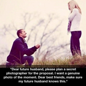 Dear Future Husband...