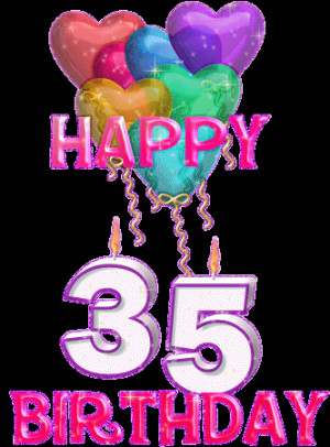 Seasonal » Birthday » Happy 35th birthday