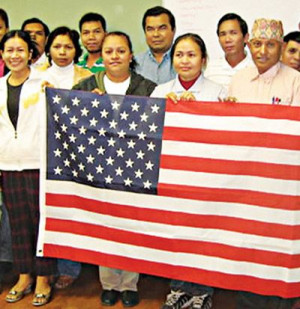 Citizenship Class for immigrants to the USA with CWS