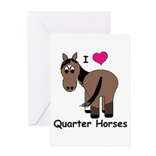 Quarter Horse Greeting Cards