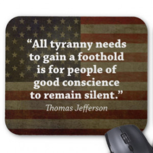 Thomas Jefferson Quote Mousepads