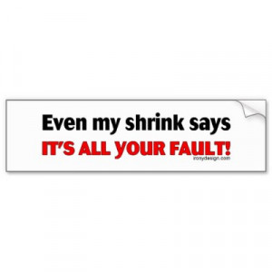 Funny Quotes About Blaming Others