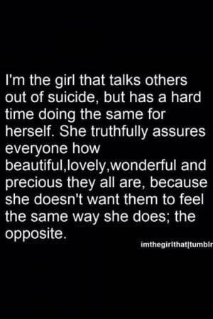 girl quote text depressed depression sad suicidal suicide quotes help