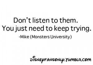 ... mikey monsters monsters university quotes monsters university quotes