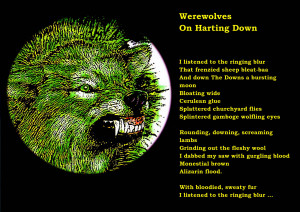 Dark - Werewolf Horror Creepy Spooky Scary Halloween Wallpaper
