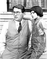 ... image shows how Scout is more closer with her father then Jem- Alan