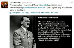 ... de la Policía británica renuncia tras retuitear una cita de Hitler