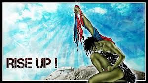 Rise Up Haiti poster.