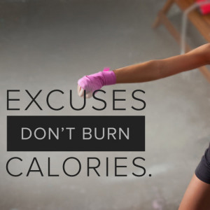 Motivational Fitness Quote About Excuses