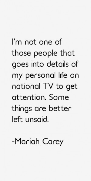 not one of those people that goes into details of my personal life ...