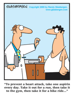Funny Heart Attack Cartoon