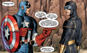That civilian is quite possibly the only one with sense in the Marvel ...