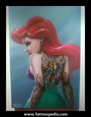 little mermaid quote tattoos