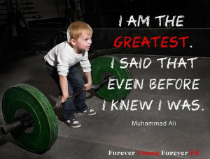 motivational fitness quote I am the greatest... www ...