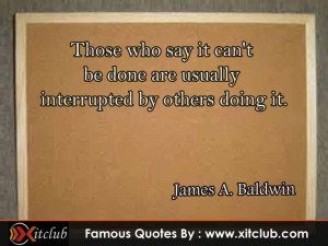 Thread: 15 Most Famous Quotes By James A. Baldwin