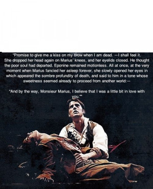 ... Les Miz, Les Misrables, Direction Quotes, Death Scene, Eponine Death