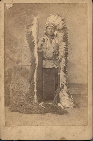 Mary Long Neck (daughter of Stone) - Southern Cheyenne - circa 1886