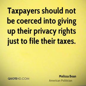 melissa-bean-melissa-bean-taxpayers-should-not-be-coerced-into-giving ...